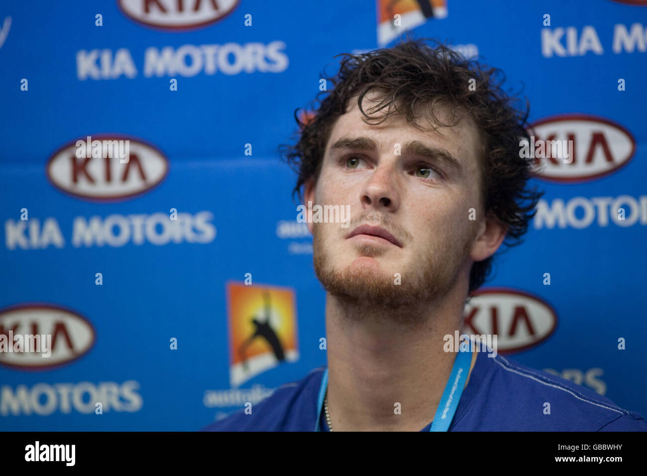 Tennis Australian Open 2009 Day Four Melbourne Park Stock Photo