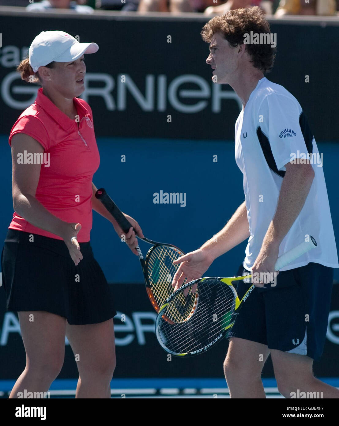Tennis - Australian Open 2009 - Day Seven - Melbourne Park Stock Photo