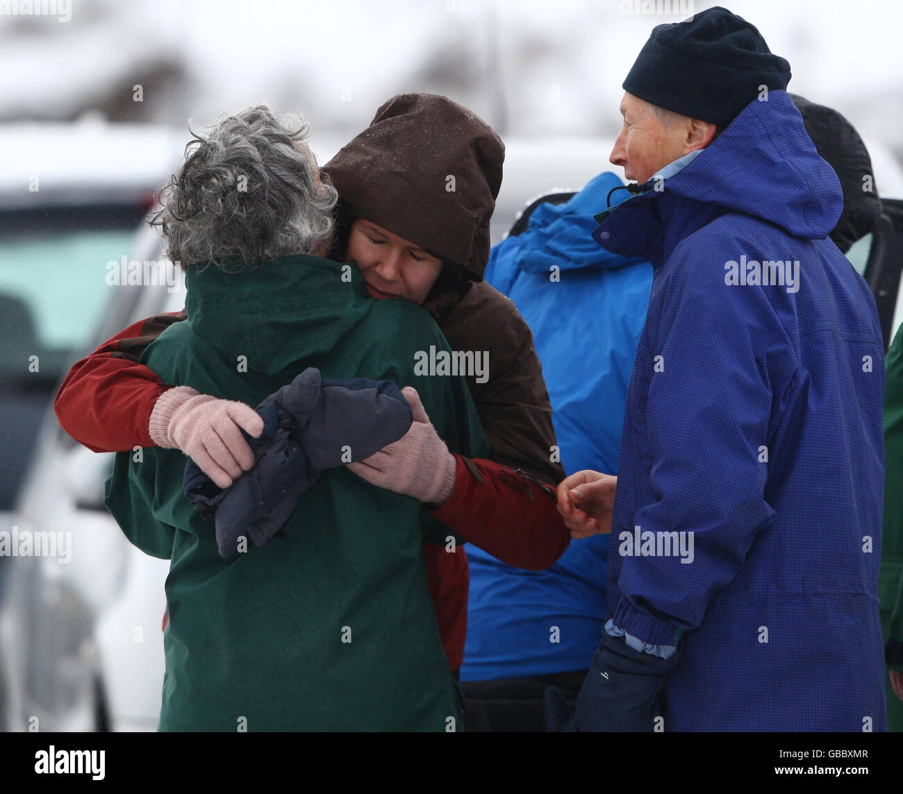 Members of the climbing party who were involved in yesterdays avalanche