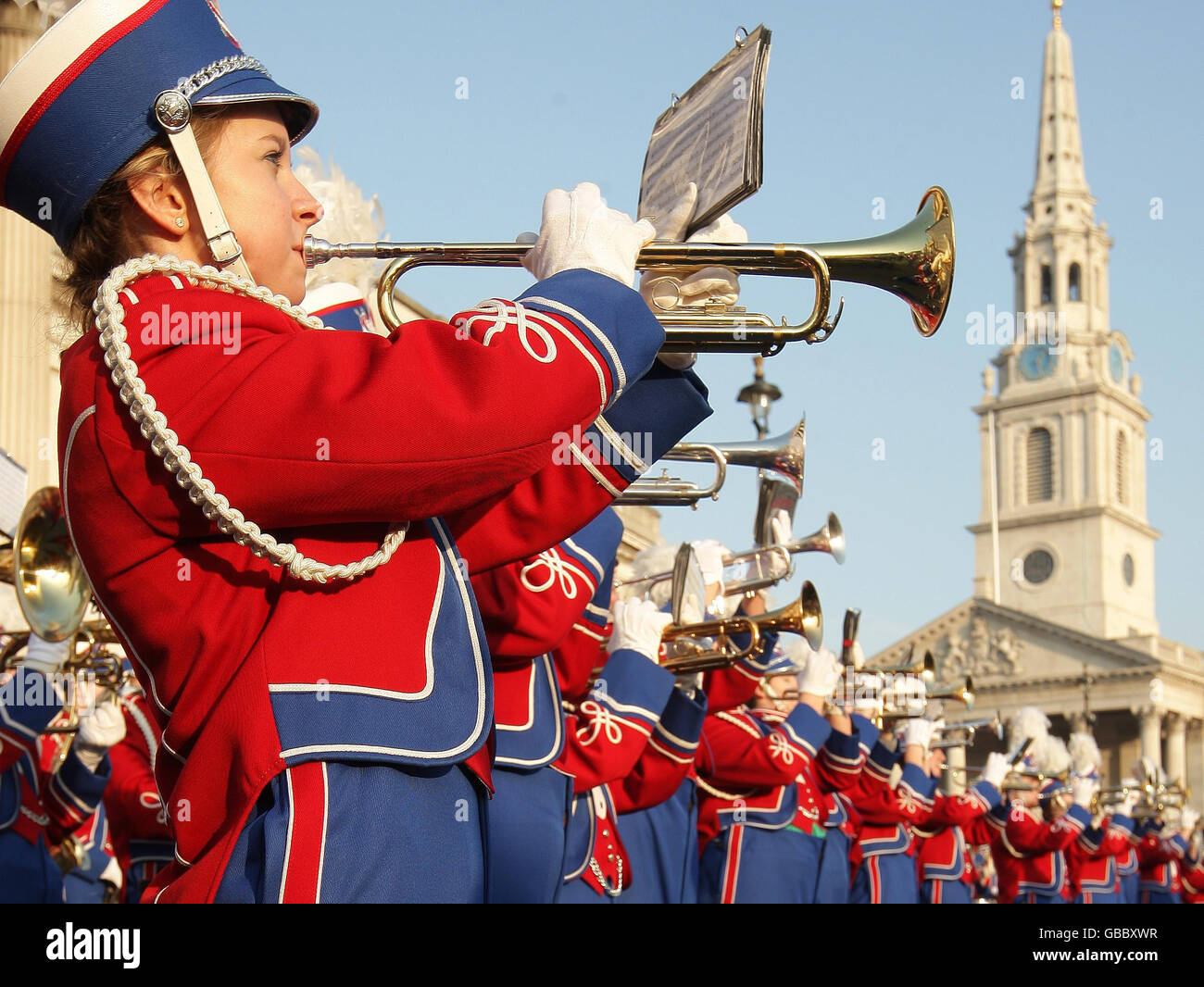 The slinger high school marching band from wisconsin hi-res stock  photography and images - Alamy