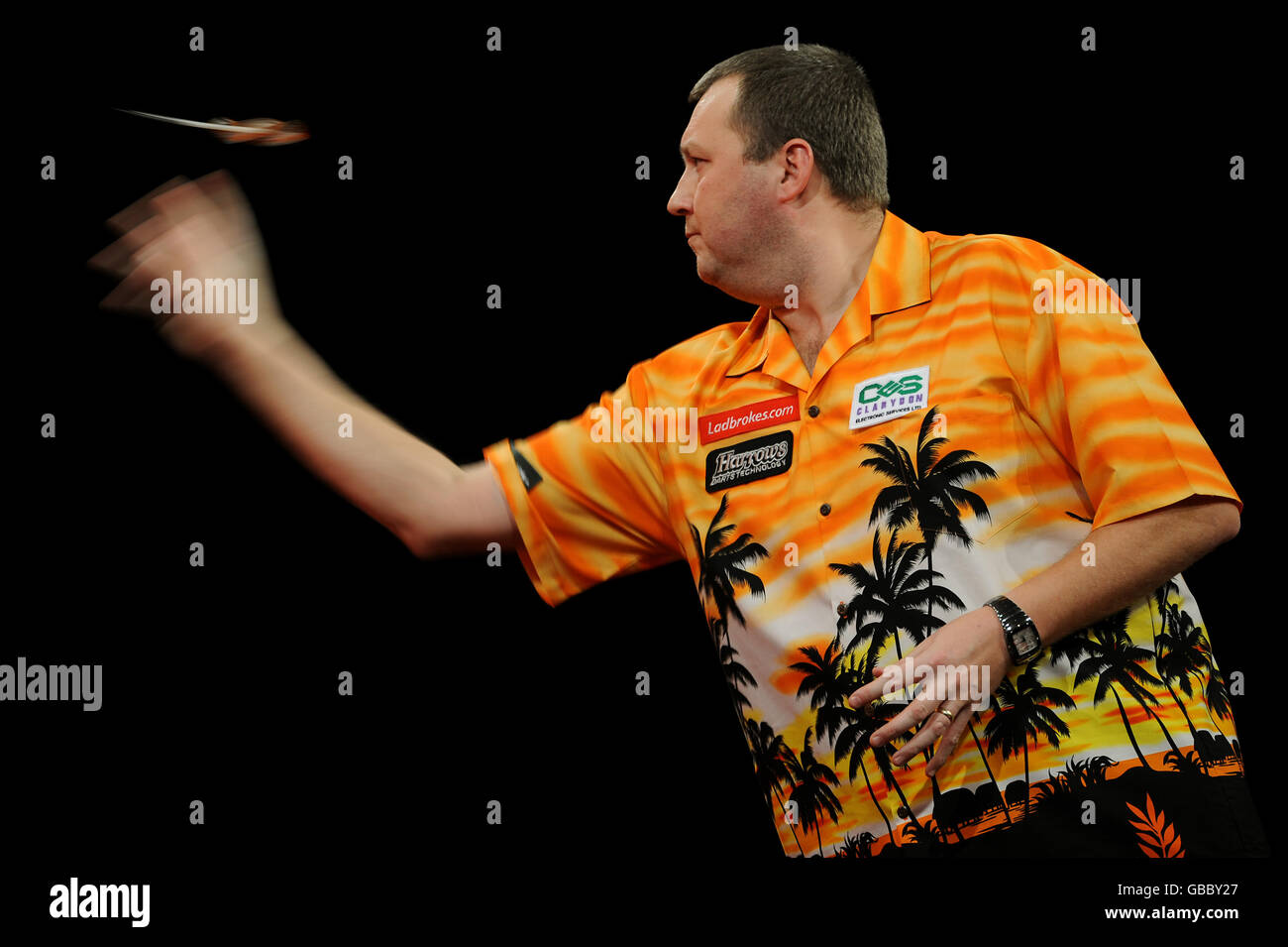 Darts World Darts Championship Alexandra Palace Stock