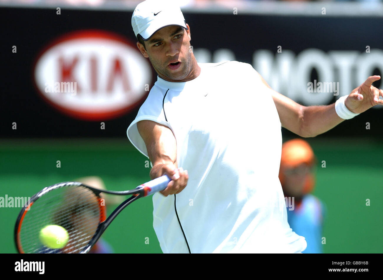 Tennis Australian Open 2004 Second Round Stock Photo Alamy