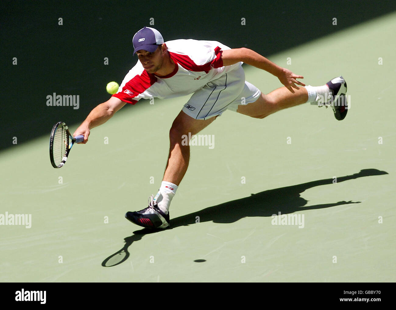 Tennis Australian Open 2004 Second Round Stock Photo Alamy