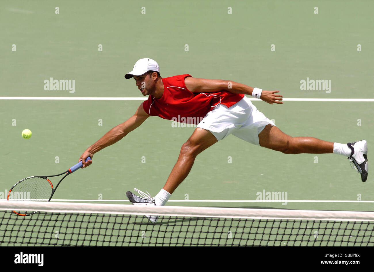 Tennis Australian Open 2004 Second Round Stock Photo Alamy