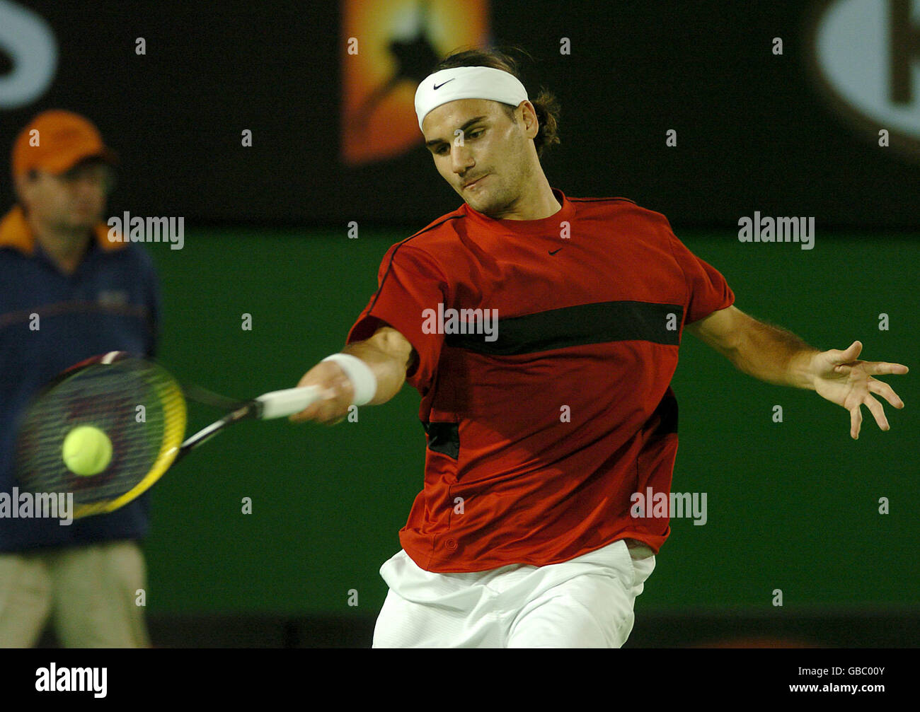 Tennis Australian Open 2004 Fourth Round Stock Photo Alamy