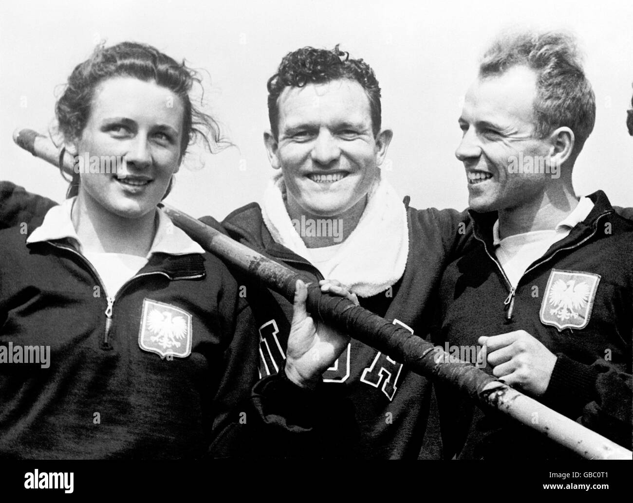 Athletics Helsinki Olympic Games 1952 Stock Photo Alamy
