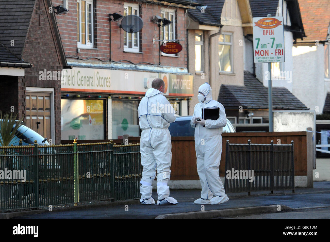 Post office robbery Stock Photo Alamy