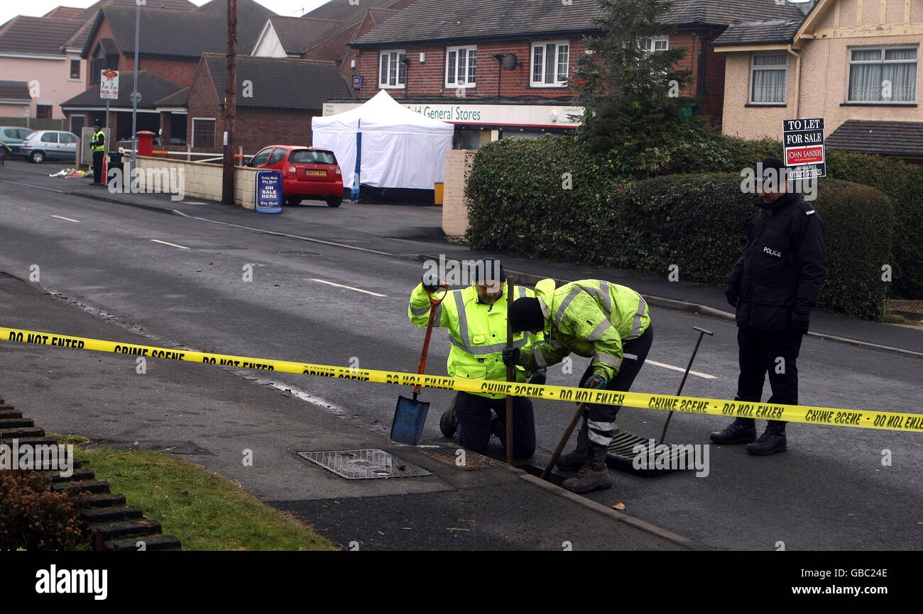 Post office robbery Stock Photo Alamy