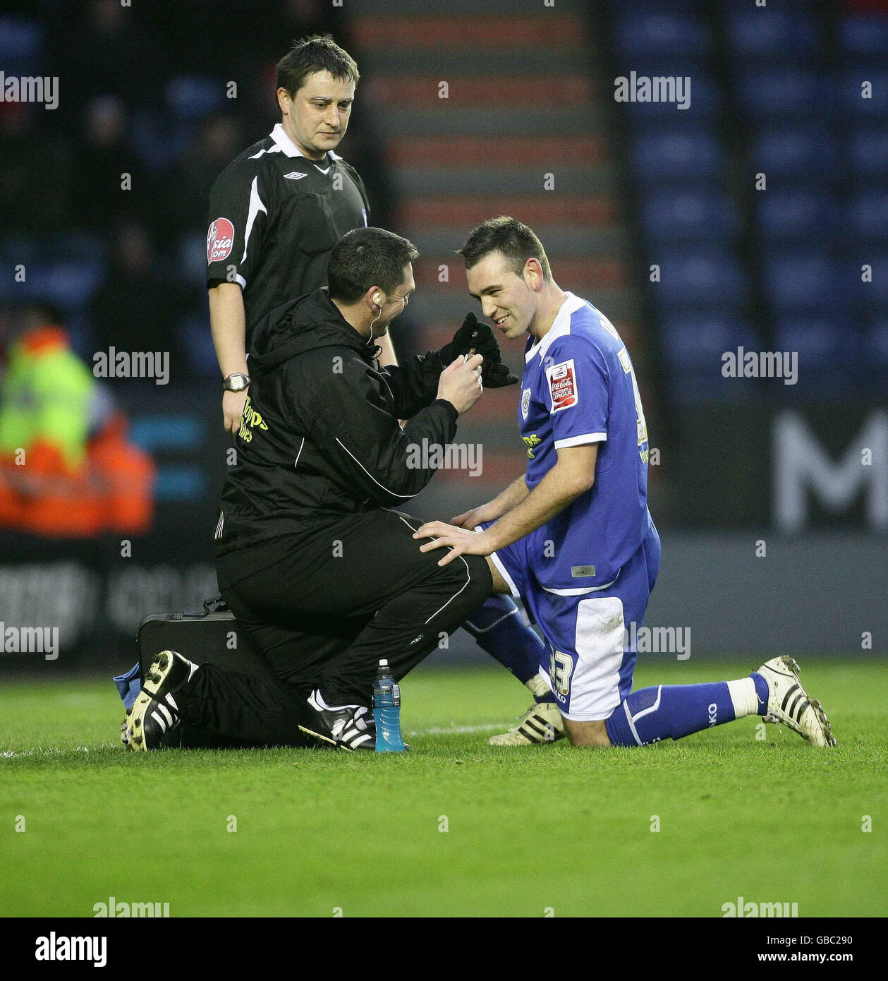 Soccer - Coca-Cola Football League One - Leicester City v Leyton Orient - Walkers Stadium Stock Photo