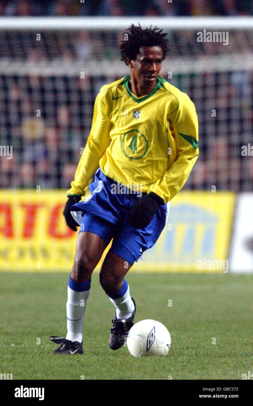 ROQUE JUNIOR BRAZIL SAITAMA STADIUM SAITAMA JAPAN 26 June 2002 Stock Photo  - Alamy