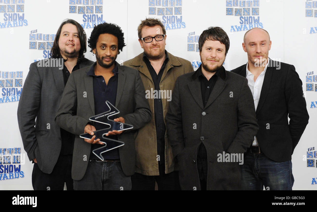 Elbow (from left to right) Craig Potter, Pete Turner, Guy Garvey, Mark