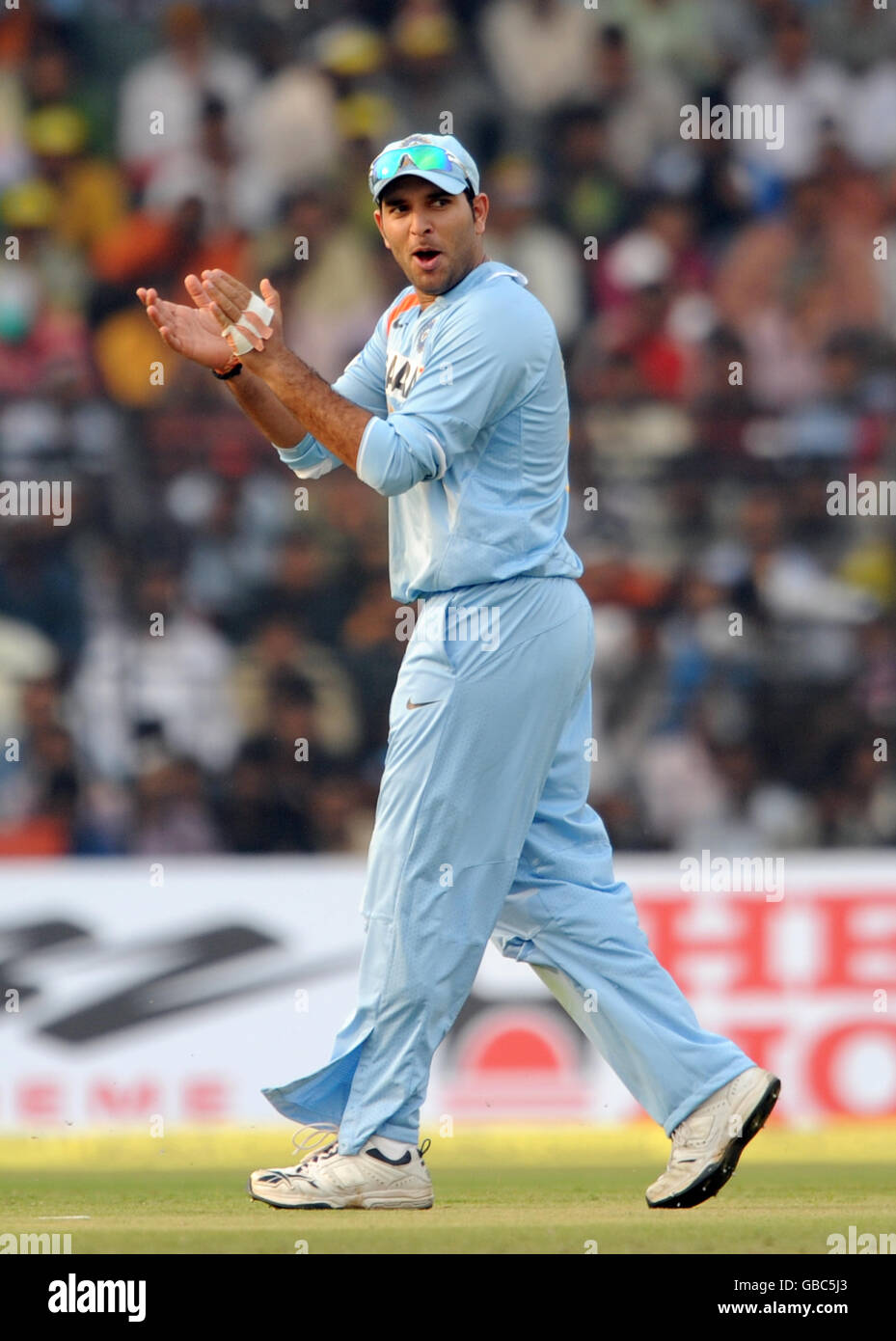 Cricket Fifth One Day International India v England Barabati