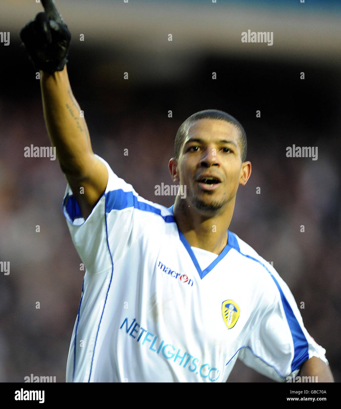 Leeds uniteds jermaine beckford hires stock photography and images Alamy