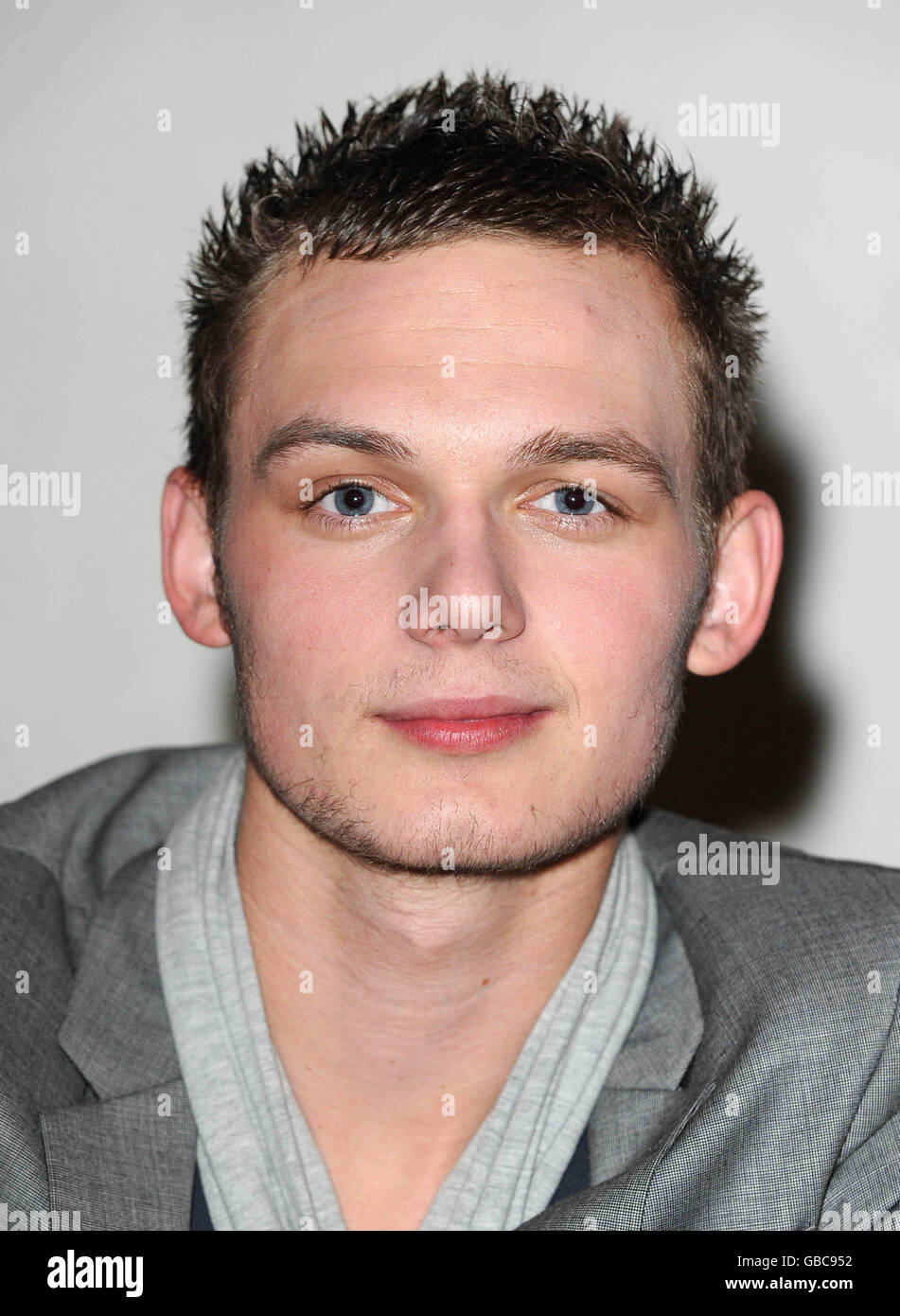 Scott Bruton poses for pictures at photocall to launch new musical