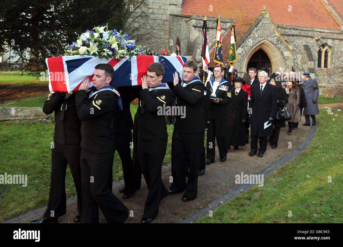 William 'Bill' Stone funeral Stock Photo - Alamy