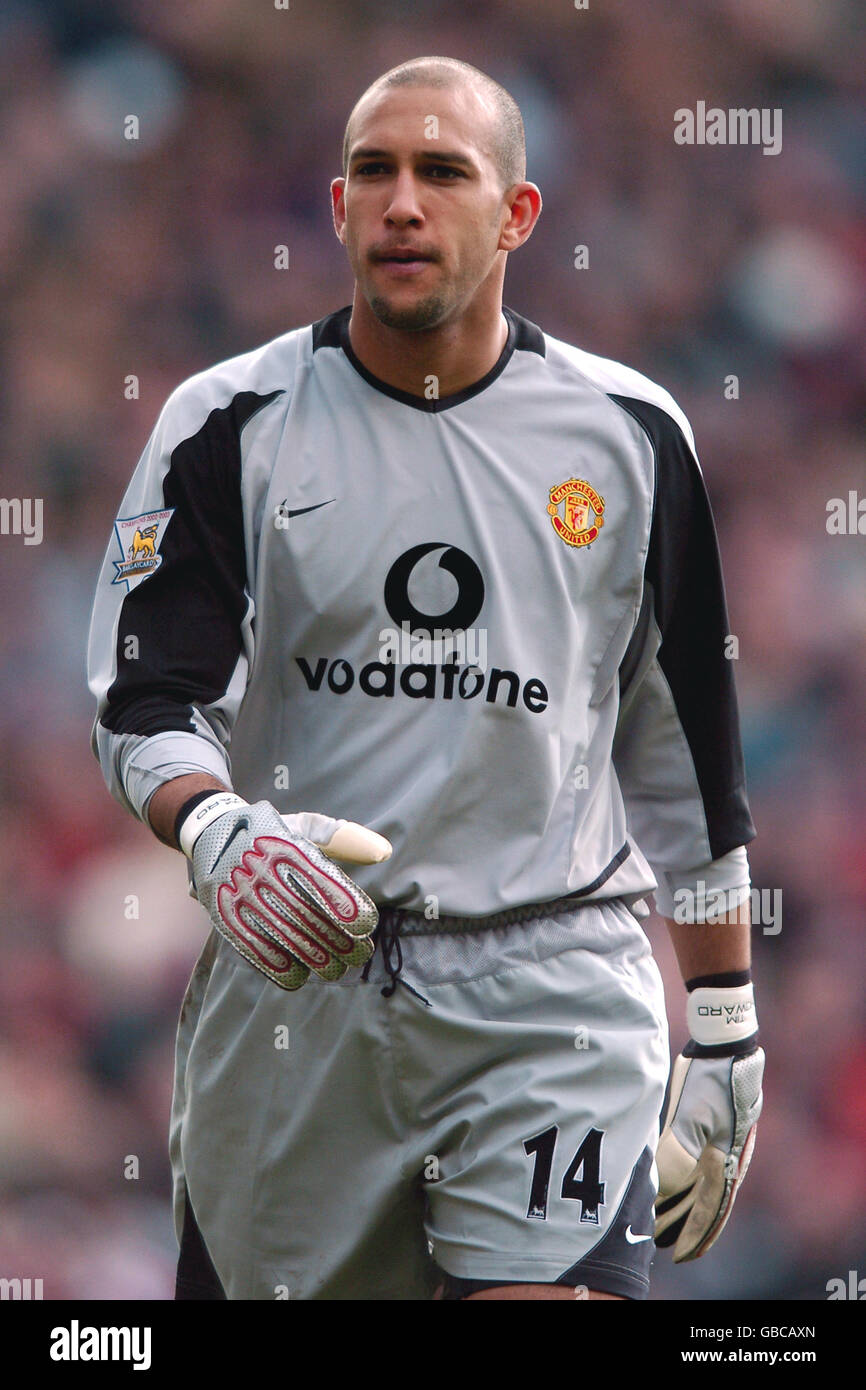 Soccer - AXA FA Cup - Quarter Final - Manchester United v Fulham. Tim Howard,  Manchester United goalkeeper Stock Photo - Alamy