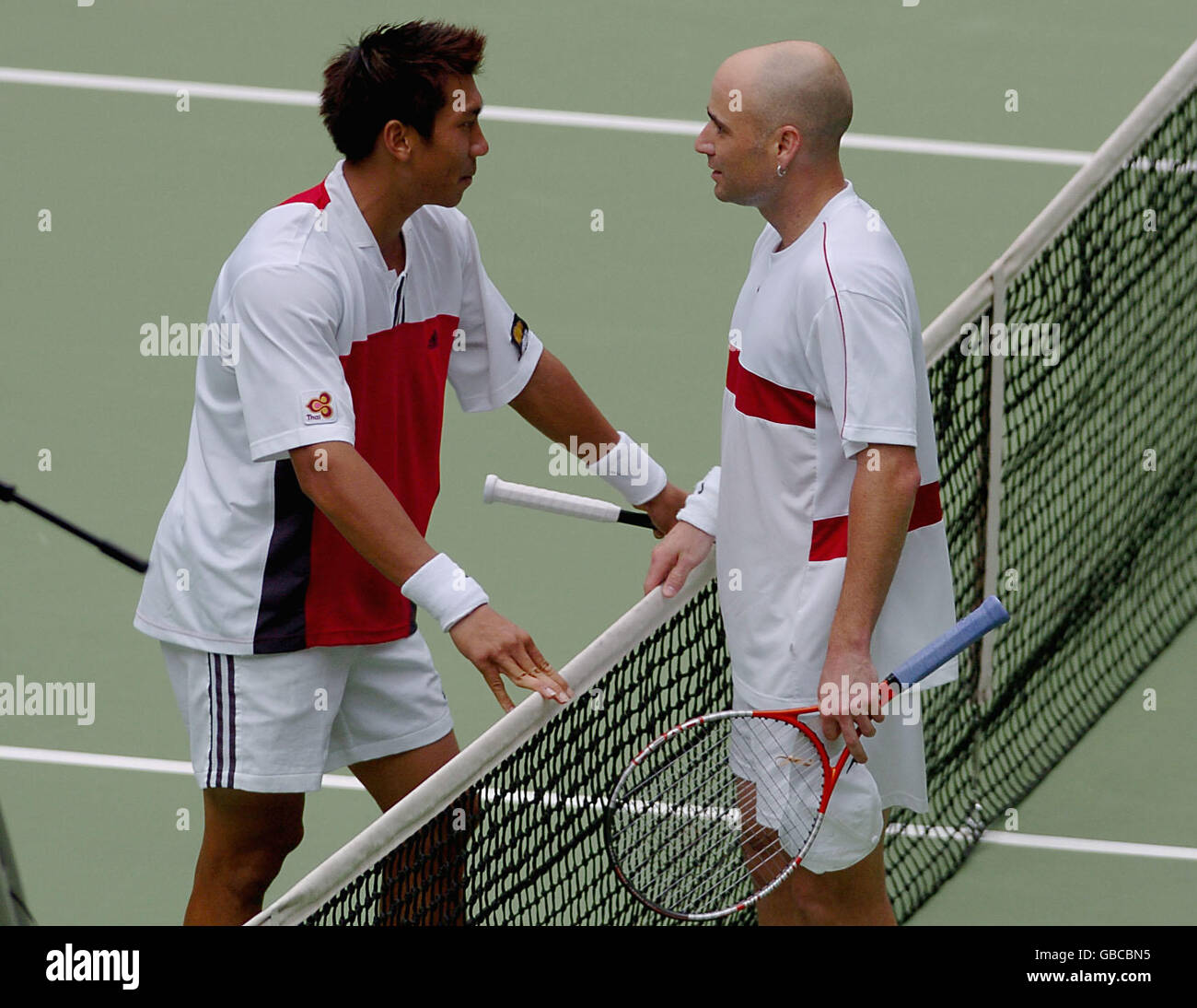 Tennis Australian Open 2004 Fourth Round Stock Photo Alamy