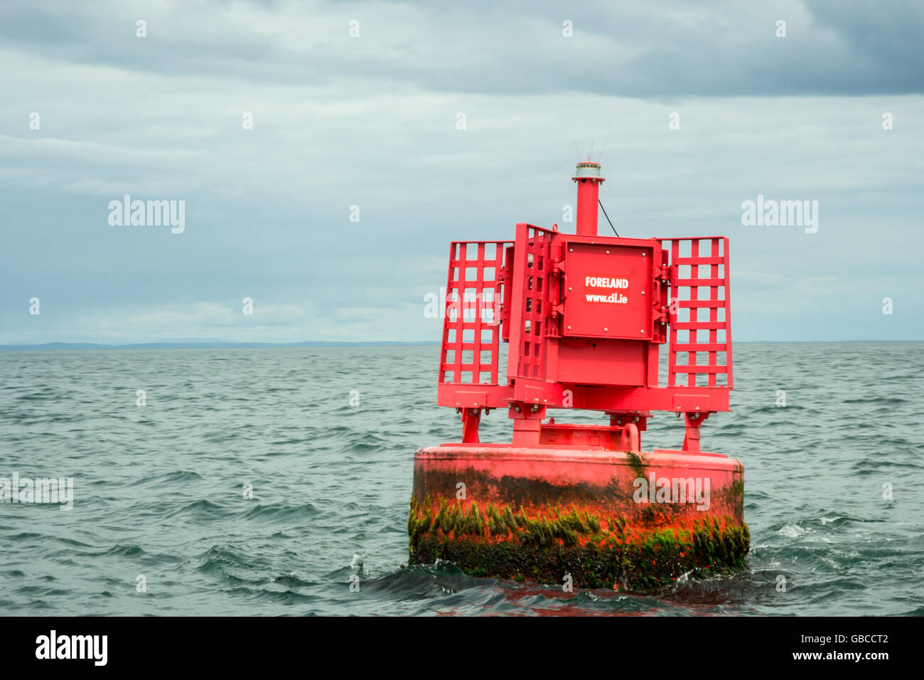 A Commissioner of Irish Light Buoy Stock Photo Alamy