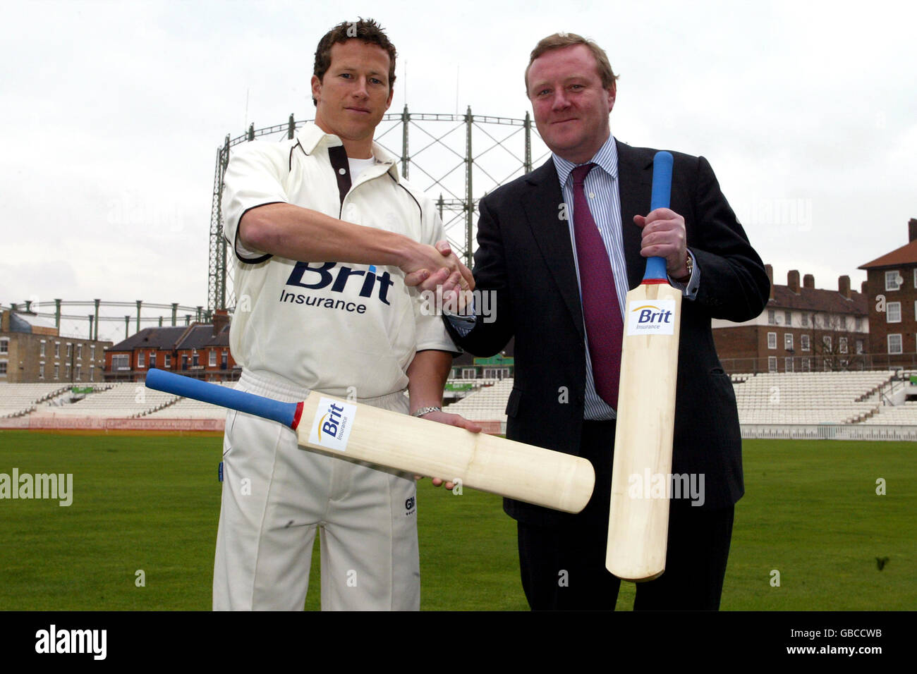 Cricket - Surrey County Cricket Club - Sponsorship Launch - Brit ... Cricket - Surrey County Cricket Club - Sponsorship Launch - Brit ...
