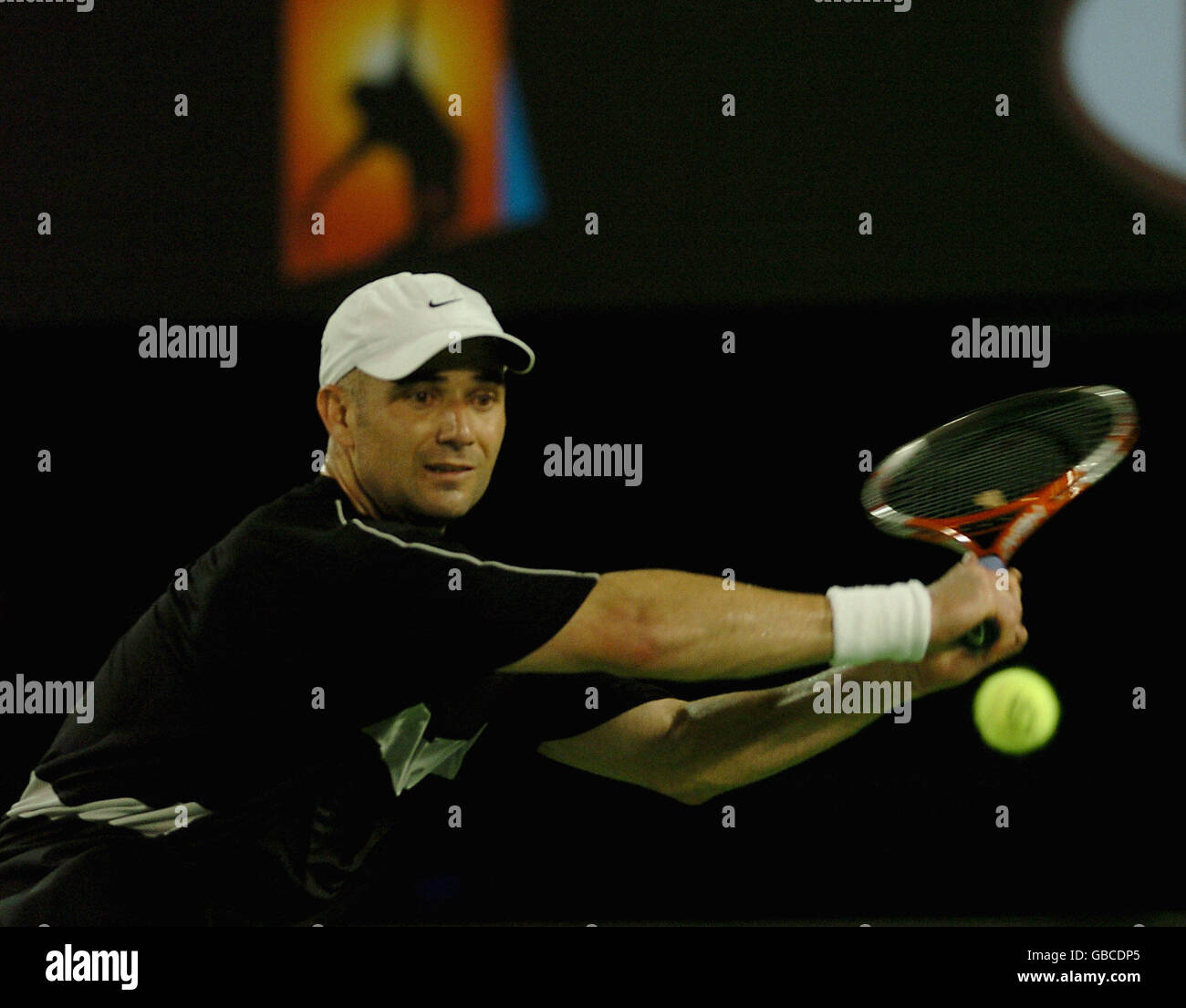Tennis Australian Open 2004 SemiFinal Stock Photo Alamy