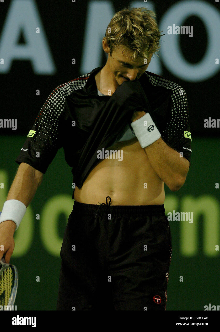 Tennis Australian Open 2004 Semi Final Stock Photo Alamy