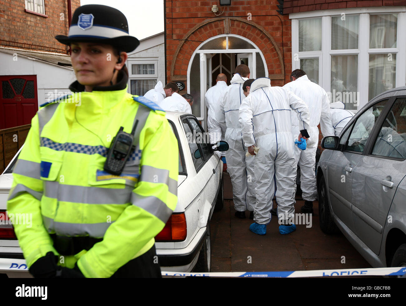 Crime Post Office Robbery Birmingham 2009 Stock Photo Alamy