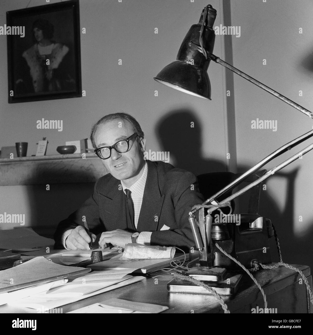 Peter Benenson, British Founder Of Amnesty International Stock Photo ...