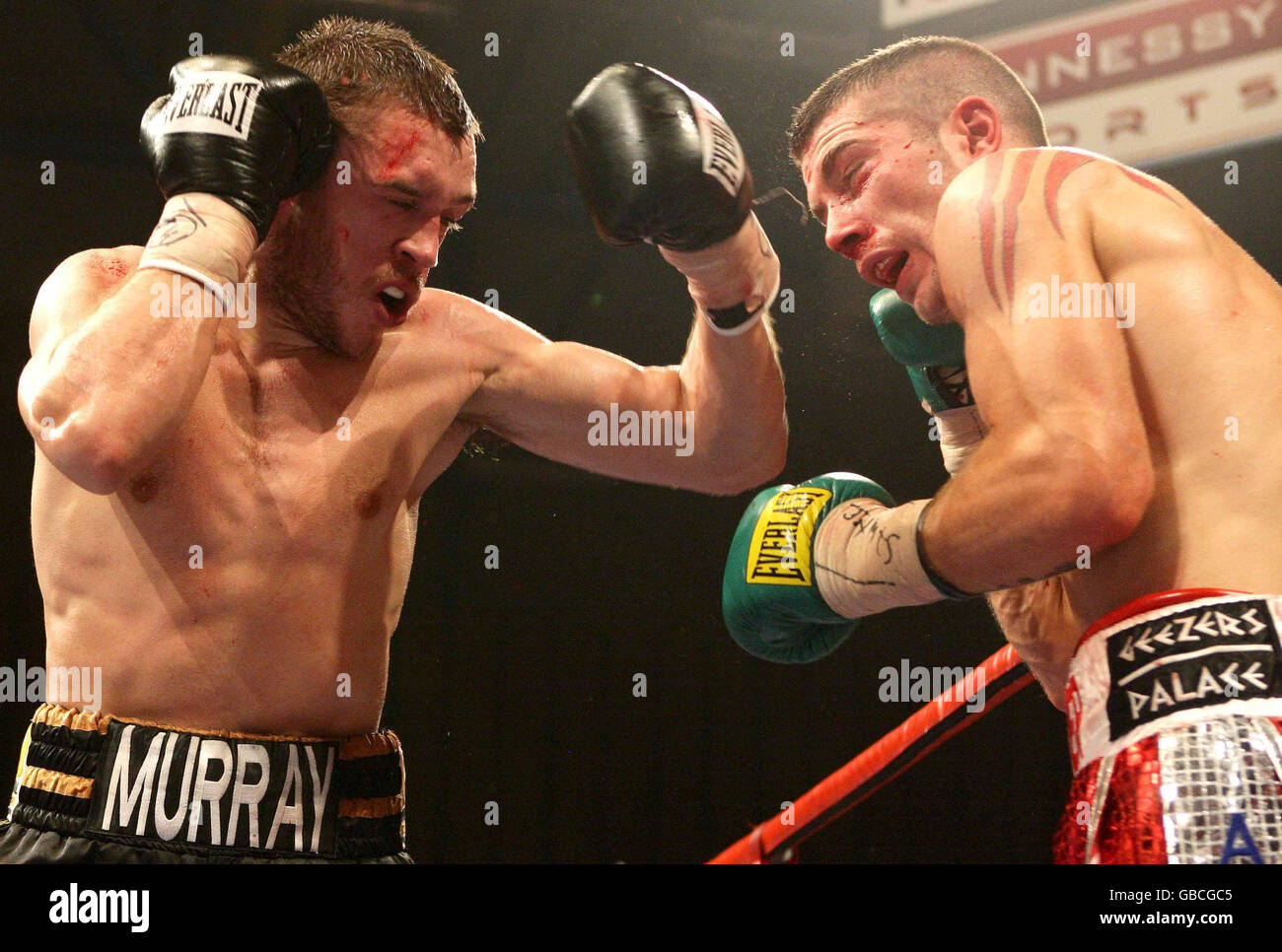 Boxing British Lightweight Title Fight John Murray v Lee McAllister