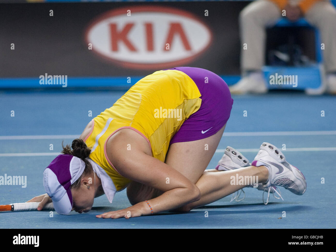 Tennis Australian Open 2009 Day Five Melbourne Park Stock Photo