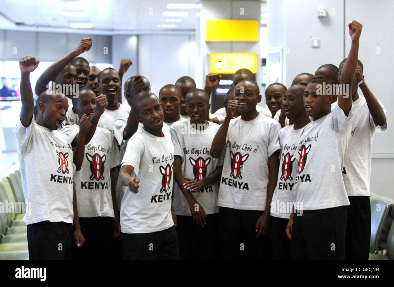 The Boys Choir of Kenya Stock Photo Alamy