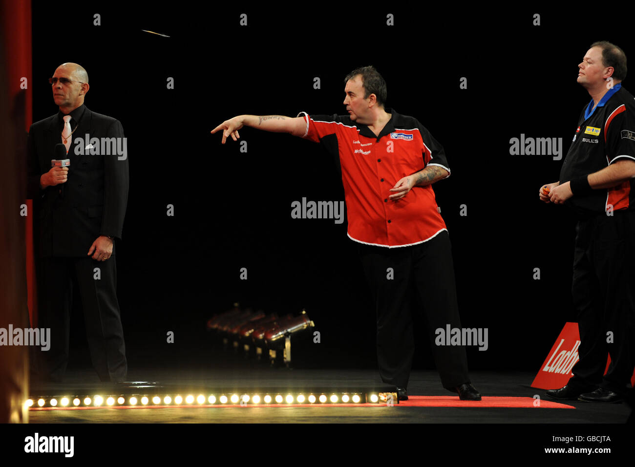 Darts World Darts Championship Alexandra Palace Stock