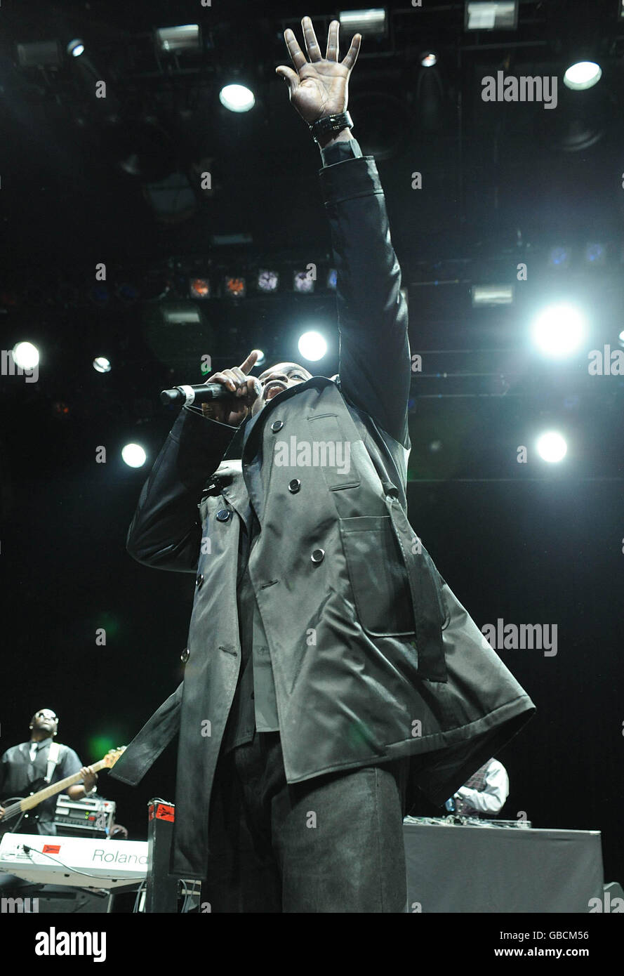 Akon in concert - London Stock Photo - Alamy