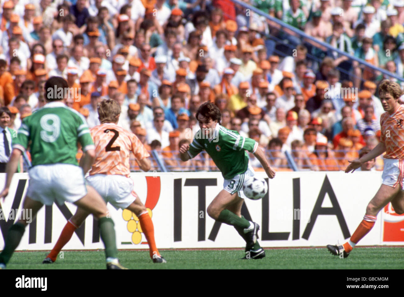 Soccer - European Championships - Group Two - Ireland v Holland - Parkstadion, Gelsenkirchen Stock Photo