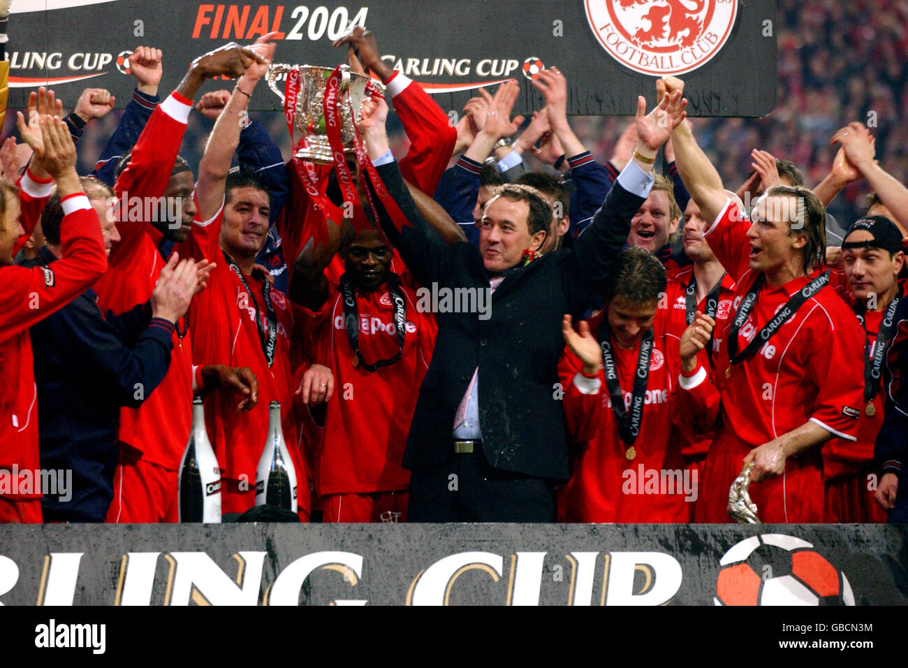 Soccer Carling Cup Final Middlesbrough v Bolton Wanderers Stock