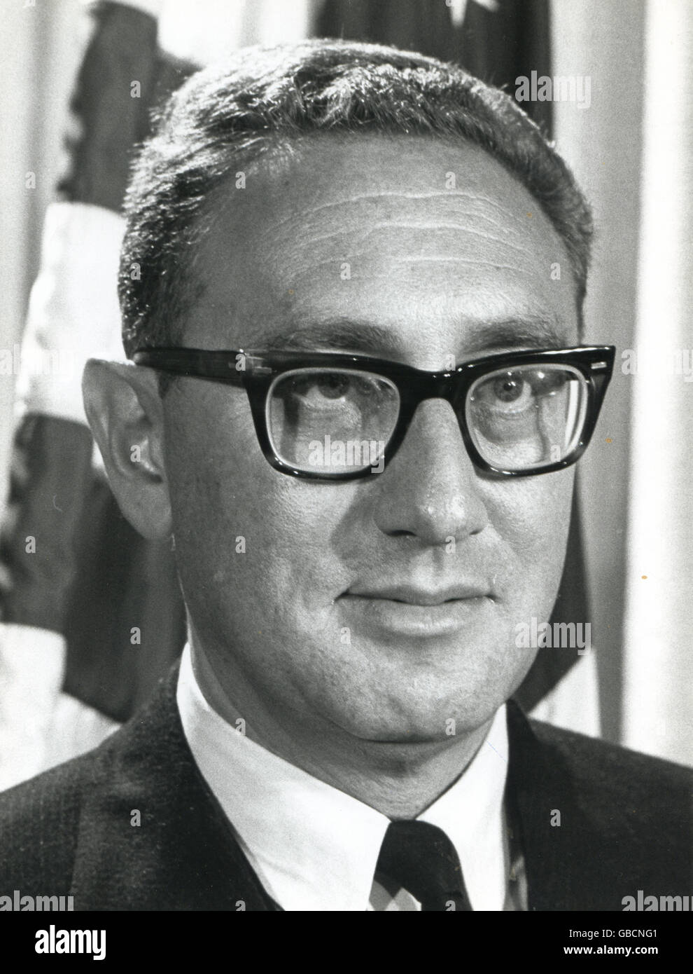 Dr. Henry A. Kissinger, Assistant to the President for National Security Affairs in the Nixon Administration. Stock Photo