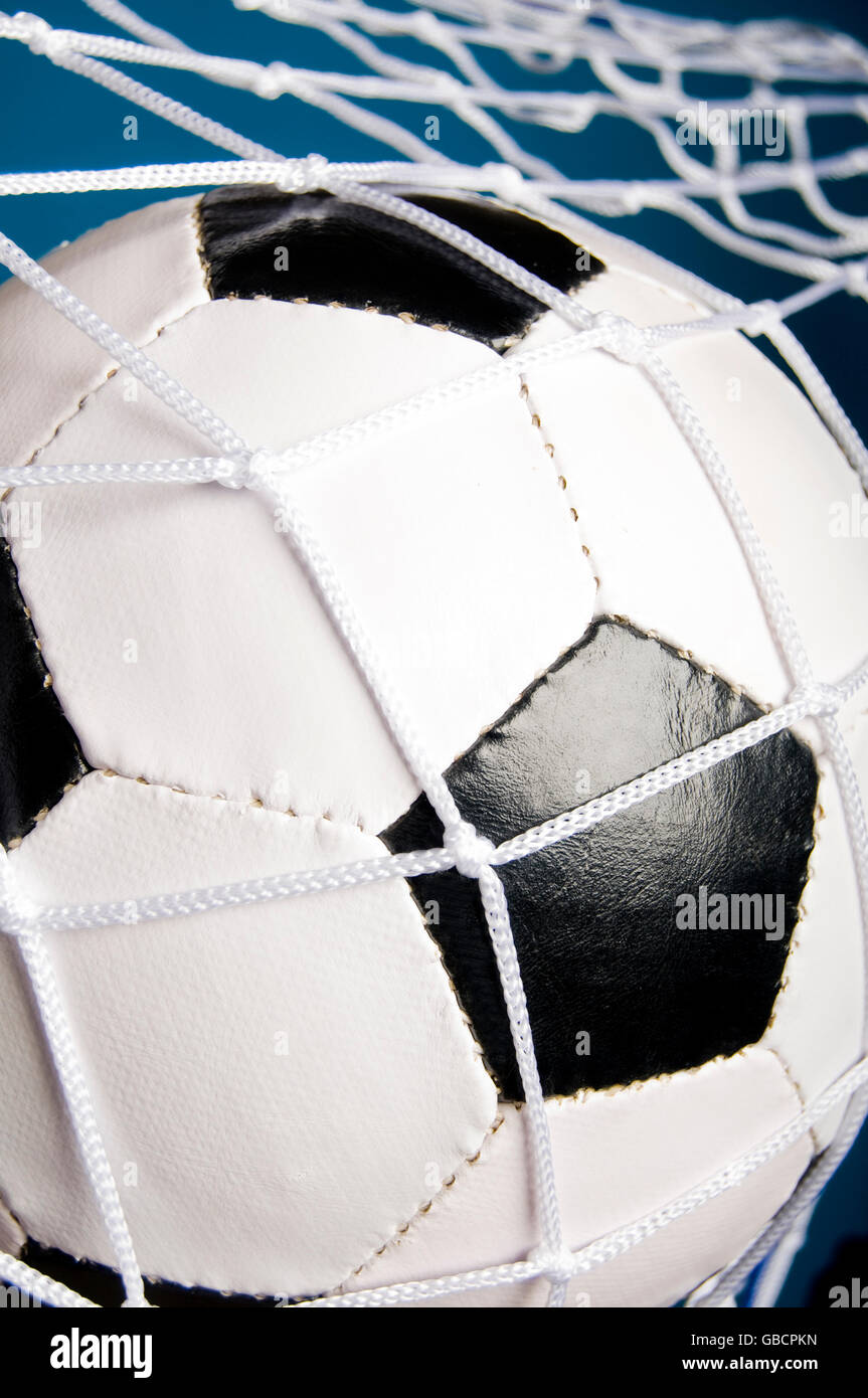 Ball Into Net Net And Ball High Resolution Stock Photography and Images - Alamy