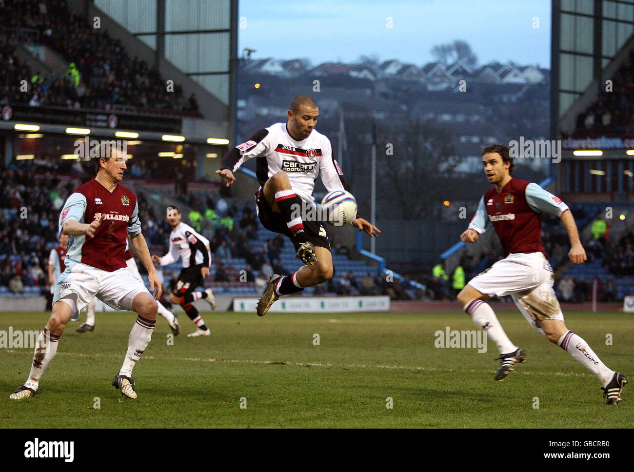 Soccer - Coca-Cola Football League Championship - Burnley v Charlton Athletic - Turf Moor Stock Photo