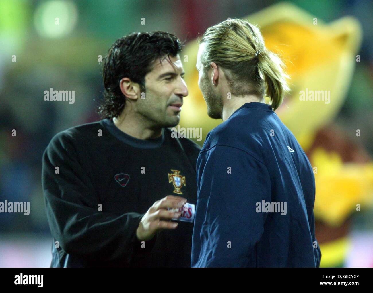 Portugals luis figo hi-res stock photography and images - Alamy