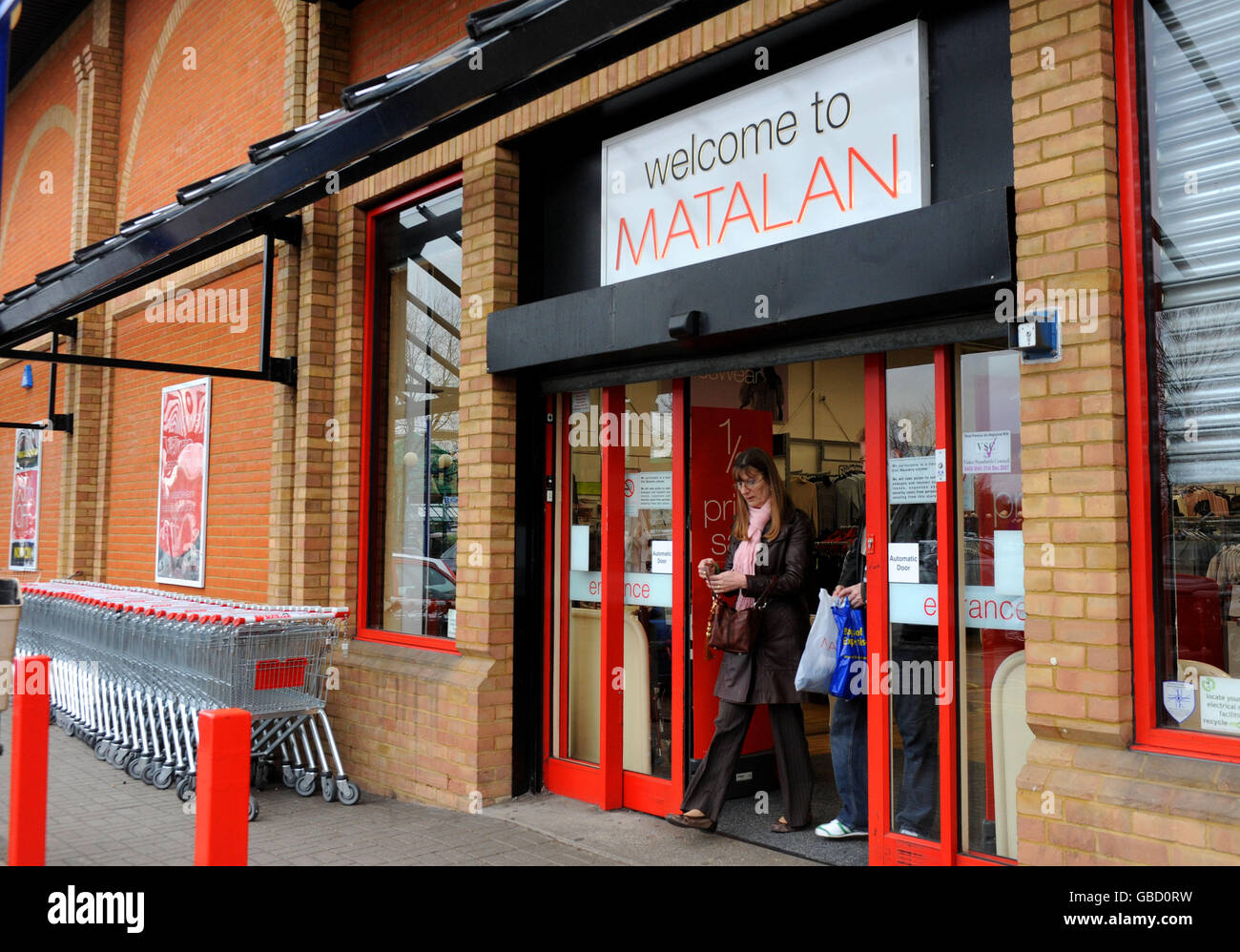 Stock Matalan. A Matalan store in Chelmsford, Essex Stock Photo Alamy