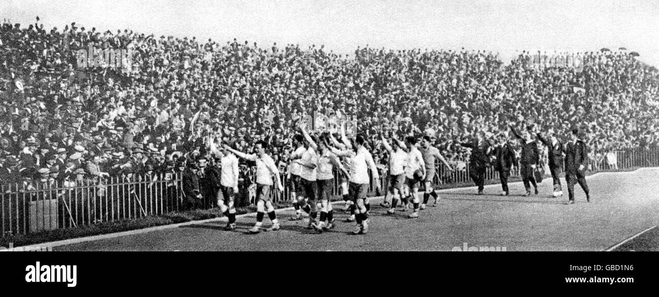 Soccer - Paris Olympic Games 1924 - Final - Uruguay v Switzerland Stock Photo