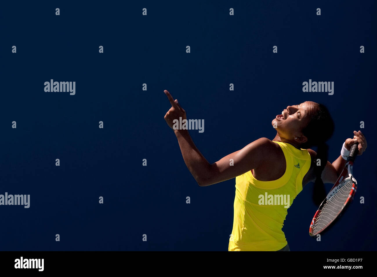 Tennis Australian Open 2009 Day Five Melbourne Park Stock Photo