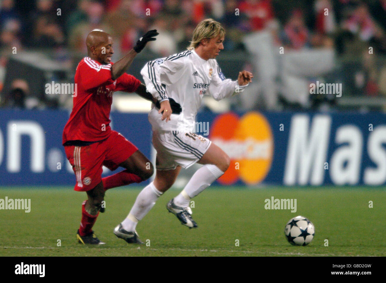 Soccer UEFA Champions League Second Round First Leg Bayern Munich v Real Madrid Stock