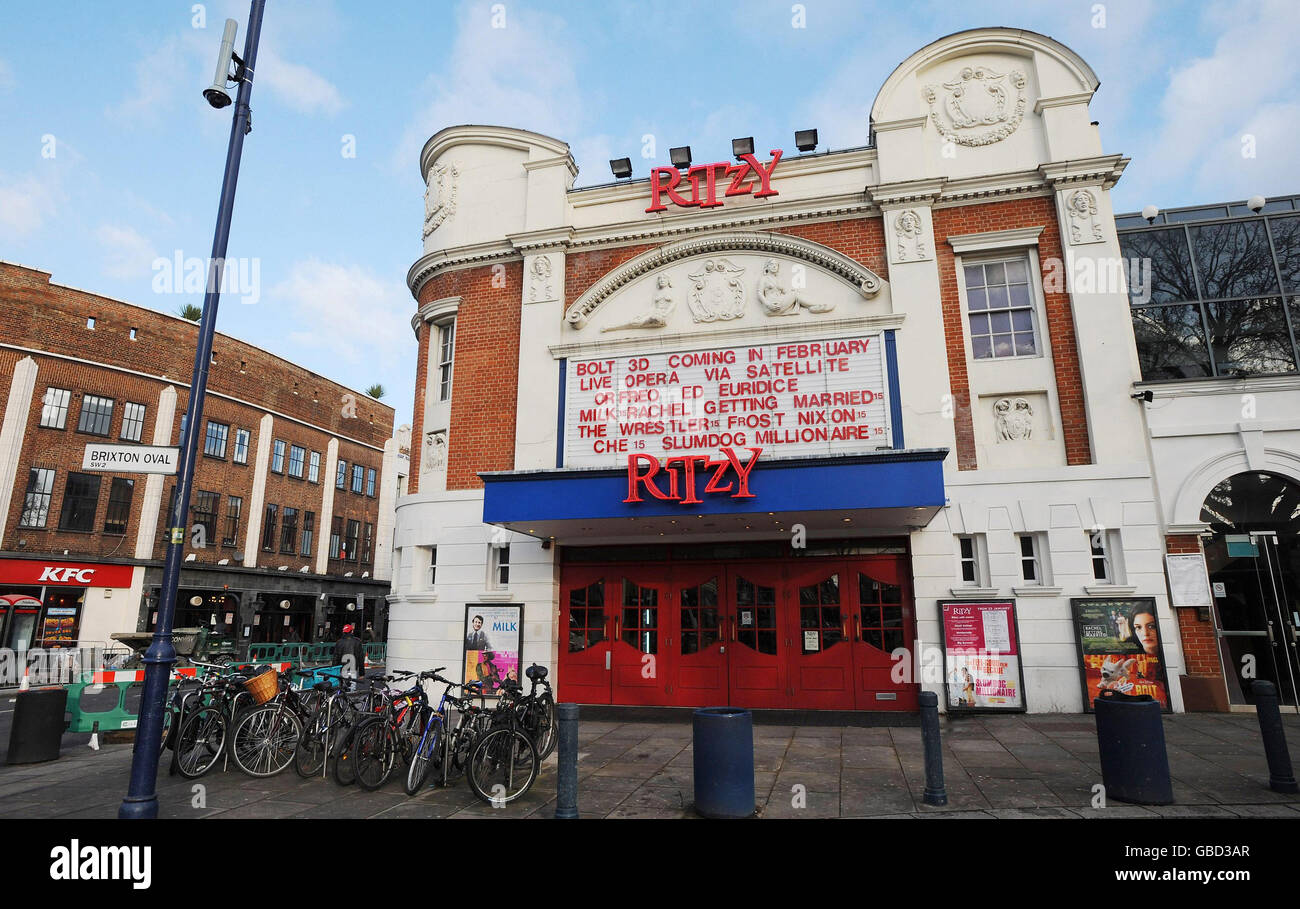 Buildings and Landmarks - The Ritzy Cinema - London Stock Photo