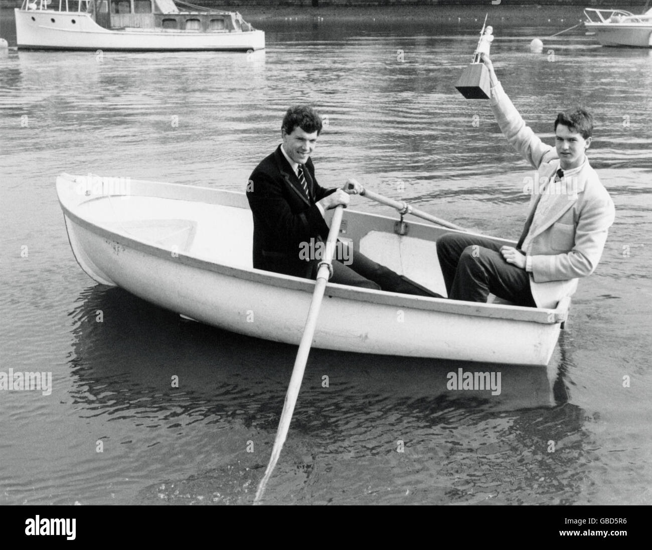 Rowing - The 133rd Boat Race - Oxford University v Cambridge University - Photocall Stock Photo