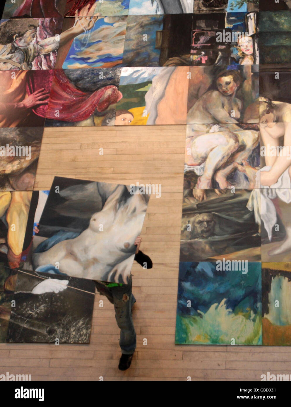 Titian's Diana and Actaeon saved for nation Stock Photo - Alamy