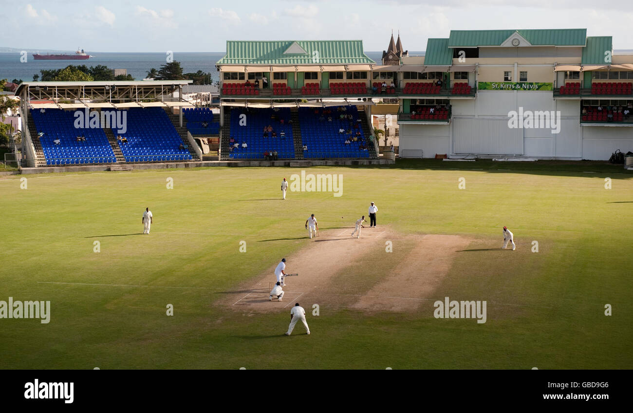 Cricket Tour Match Day One St Kitts Nevis Invitation Xi V Stock Photo Alamy