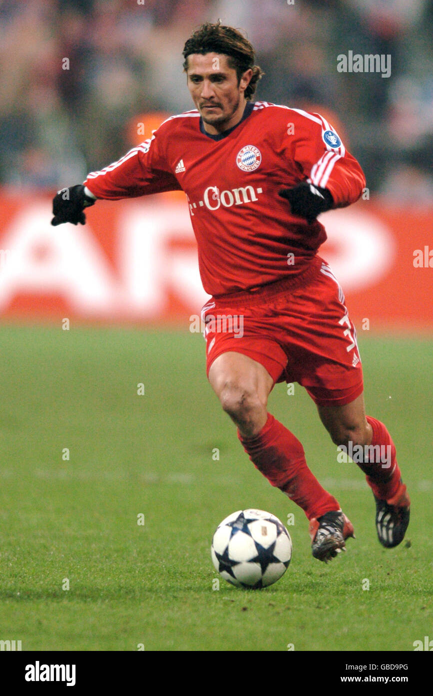 Bixente Lizarazu avec le Bayern Munich en février 2005. - Purepeople