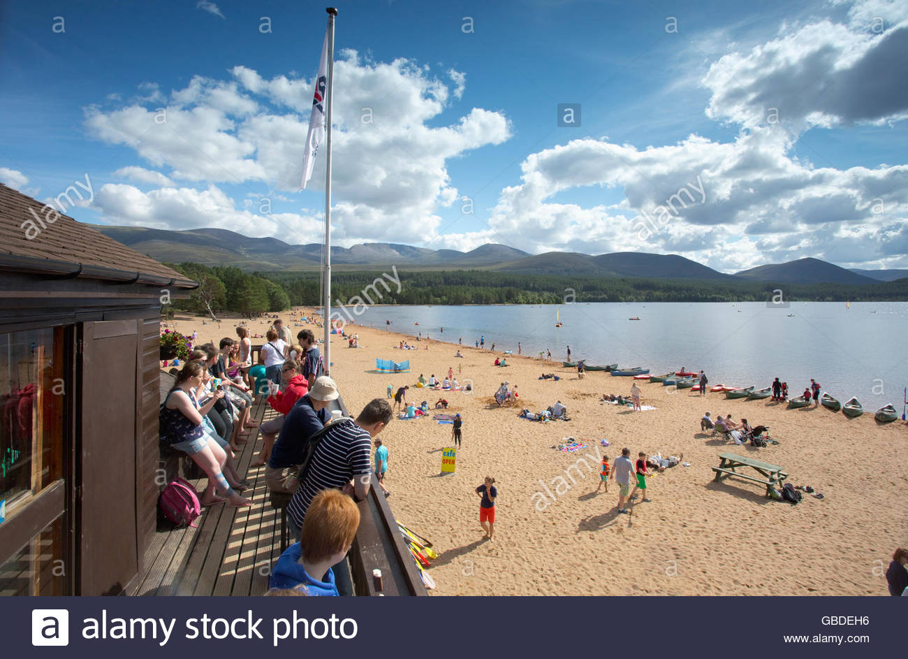 Loch Morlich Cairngorms High Resolution Stock Photography and Images