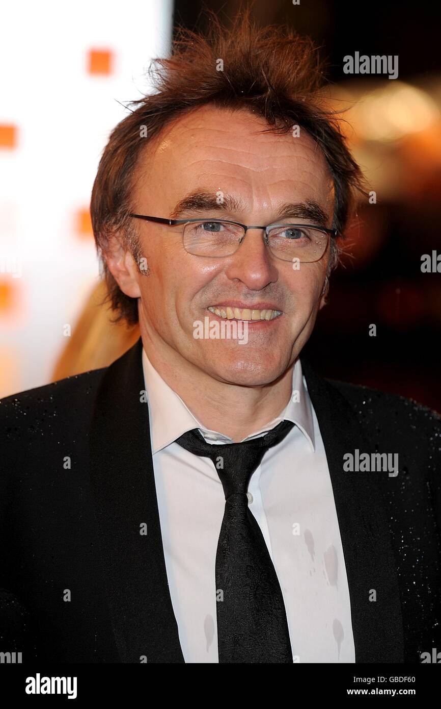 Danny Boyle arriving for the 2009 British Academy Film Awards at the