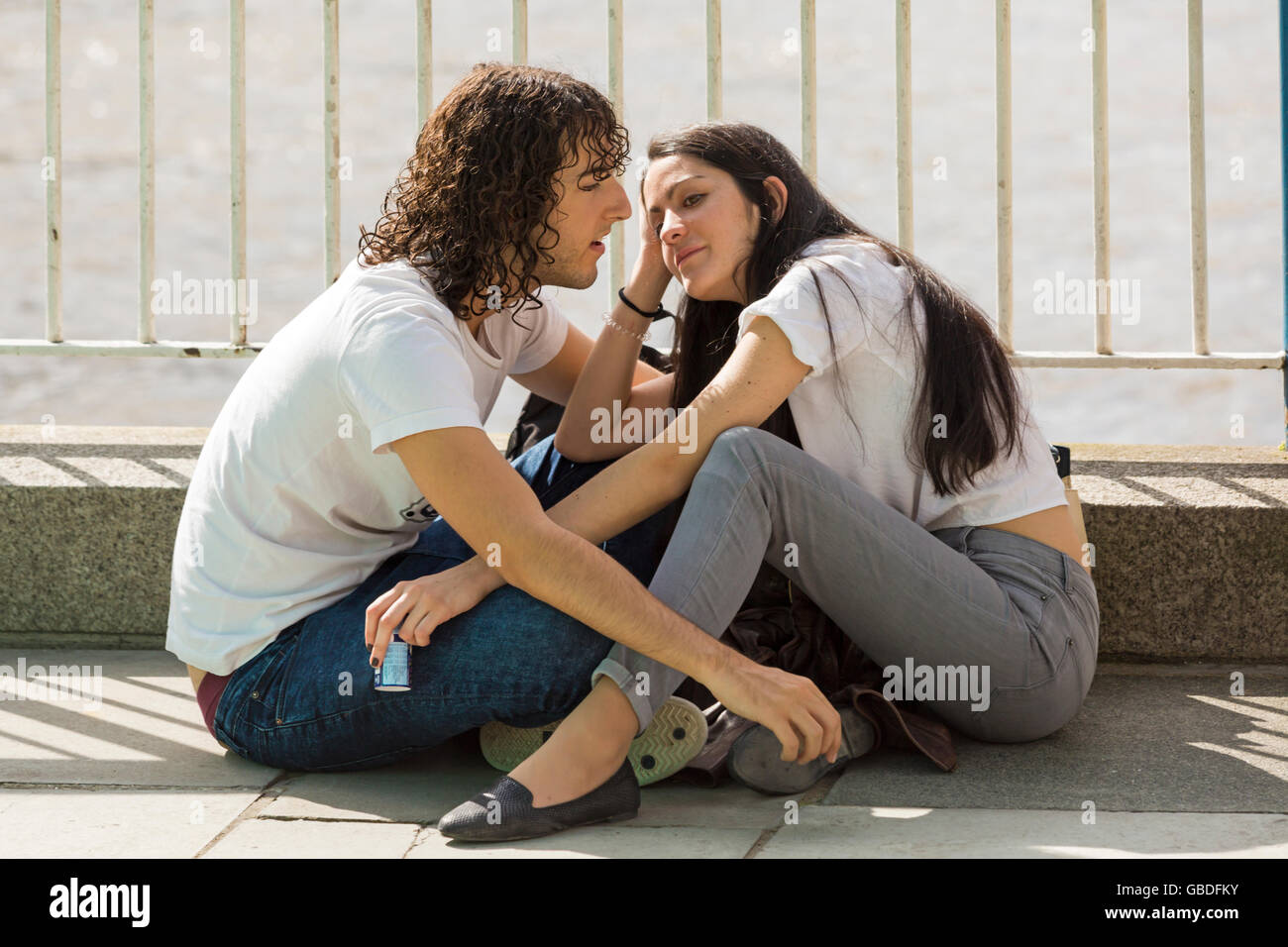 Woman relaxing in the july sunshine hi-res stock photography and images ...